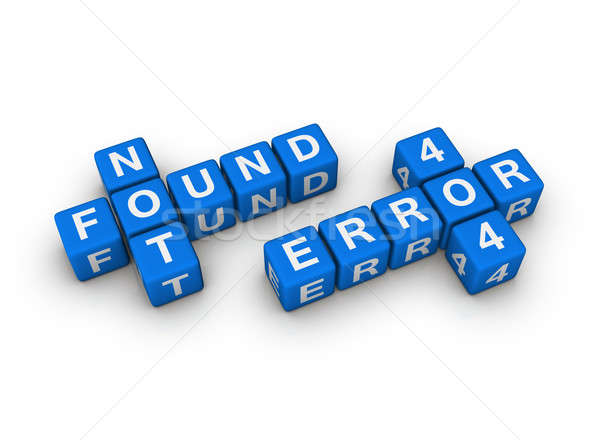 page not found Stock photo © almagami