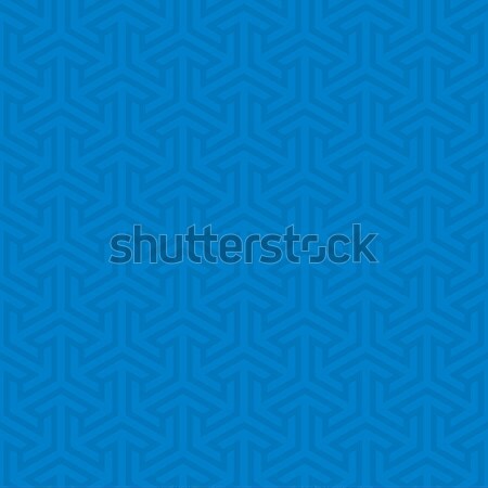Stock photo: Neutral Seamless Linear Flourish Pattern.
