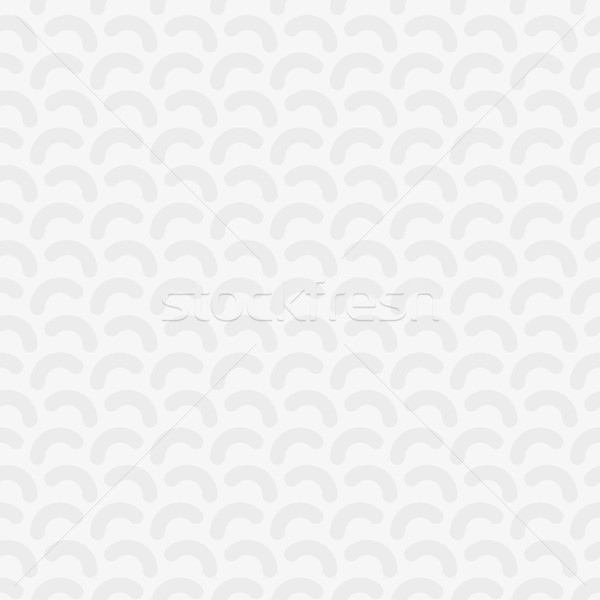 Stock photo: Rounded lines seamless vector pattern.