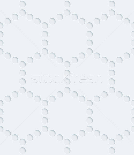 White perforated paper. Stock photo © almagami