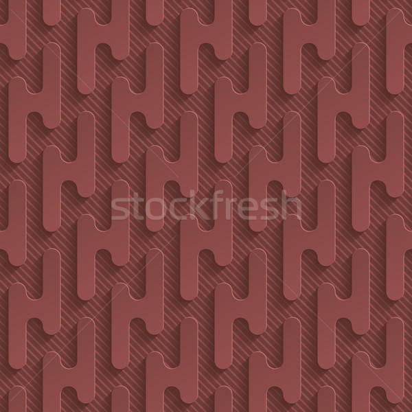 Marsala color perforated paper Stock photo © almagami