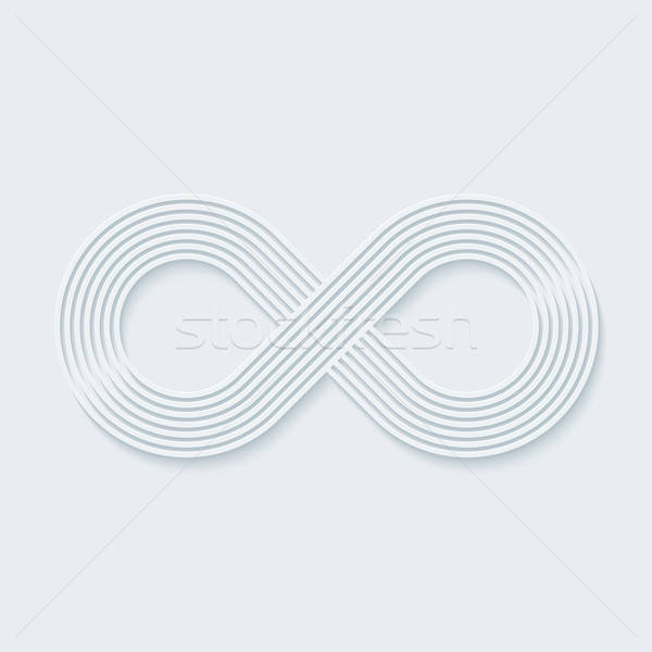 Infinity symbol. Stock photo © almagami