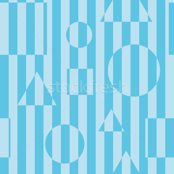 A rayas sin costura azul color efecto Foto stock © almagami