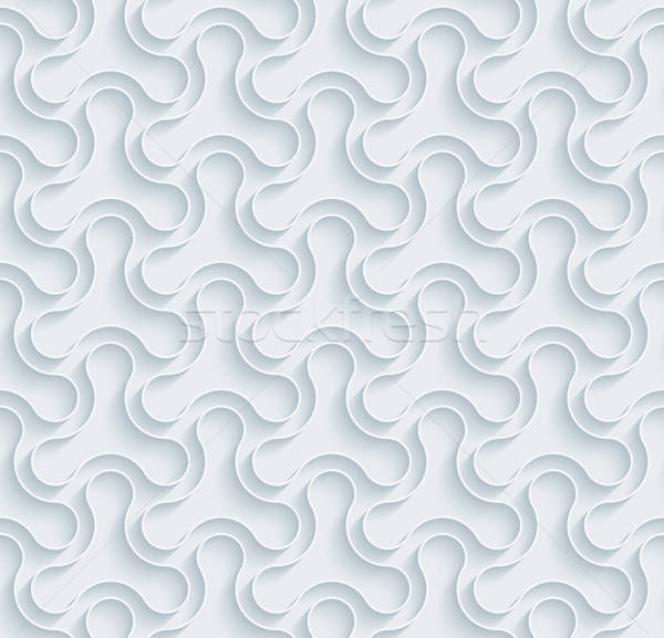 Weiß Papier Gliederung Wirkung abstrakten Stock foto © almagami