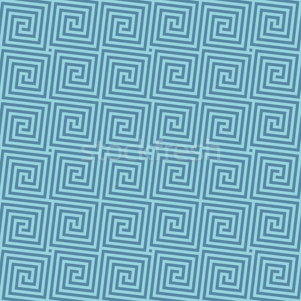 Classic meander seamless pattern. Stock photo © almagami