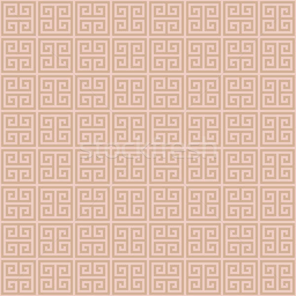 Stock photo: Classic meander seamless pattern.