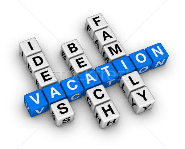 ideas beach family vacation Stock photo © almagami