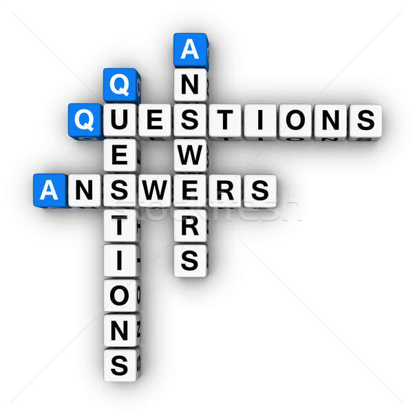 Question and Answers Stock photo © almagami