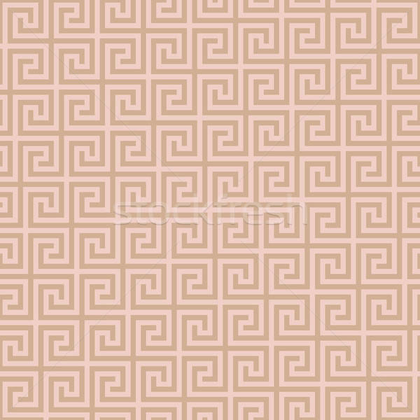 Classic meander seamless pattern. Stock photo © almagami