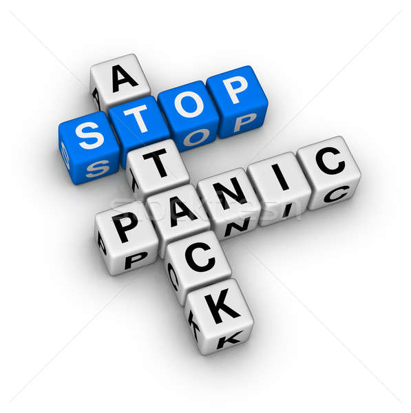 stop panic attack Stock photo © almagami