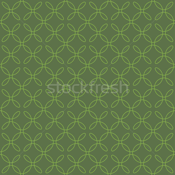 Neutral Seamless Linear Flourish Pattern. Stock photo © almagami