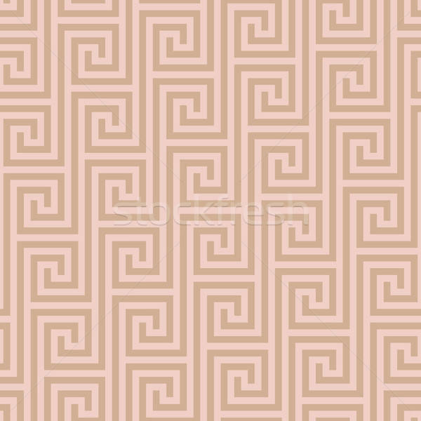 Classic meander seamless pattern. Stock photo © almagami