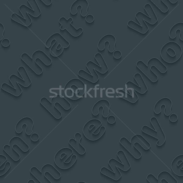 Question words walpaper. Stock photo © almagami