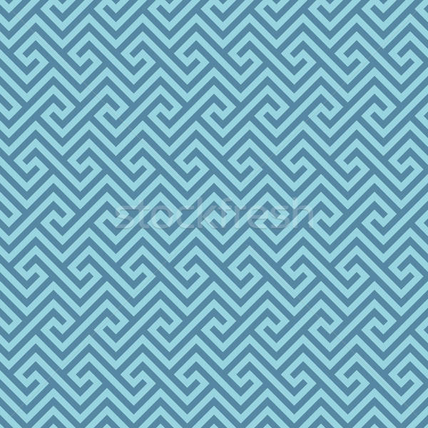 Classic meander seamless pattern. Stock photo © almagami
