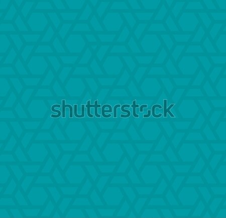 Turquoise Neutral Seamless Pattern for Modern Design in Flat Sty Stock photo © almagami