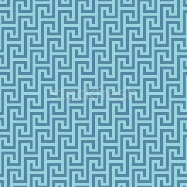 Classic meander seamless pattern. Stock photo © almagami
