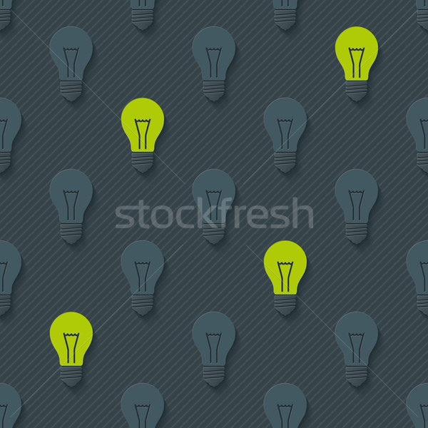 Light bulbs pattern Stock photo © almagami