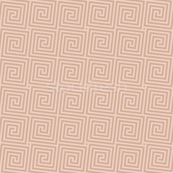 Stock photo: Classic meander seamless pattern.