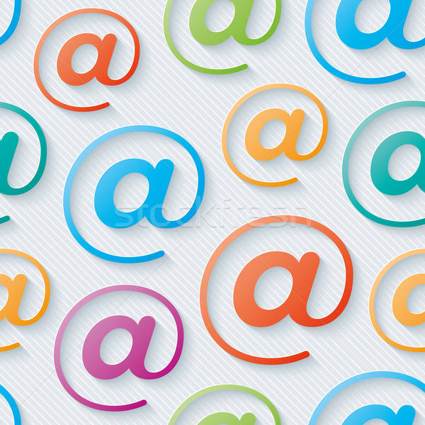 Colorful e-mail wallpaper. Stock photo © almagami