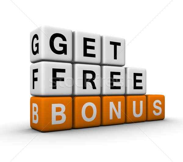 bonus symbol Stock photo © almagami