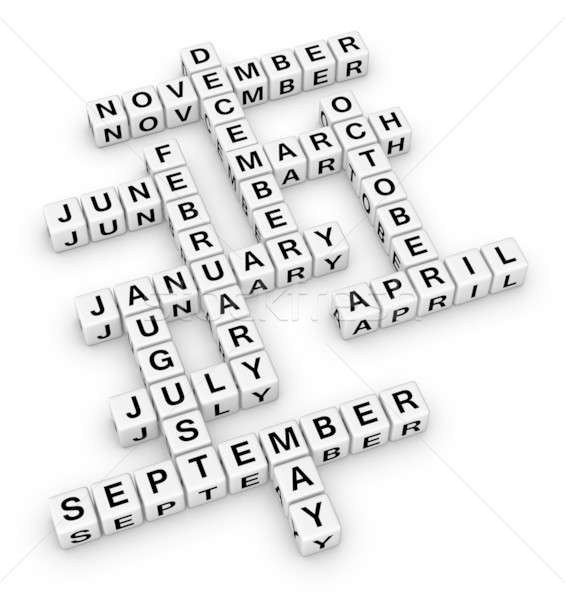 all months of the year Stock photo © almagami