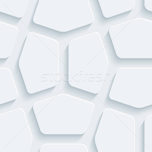 Blanco papel efecto resumen 3D Foto stock © almagami