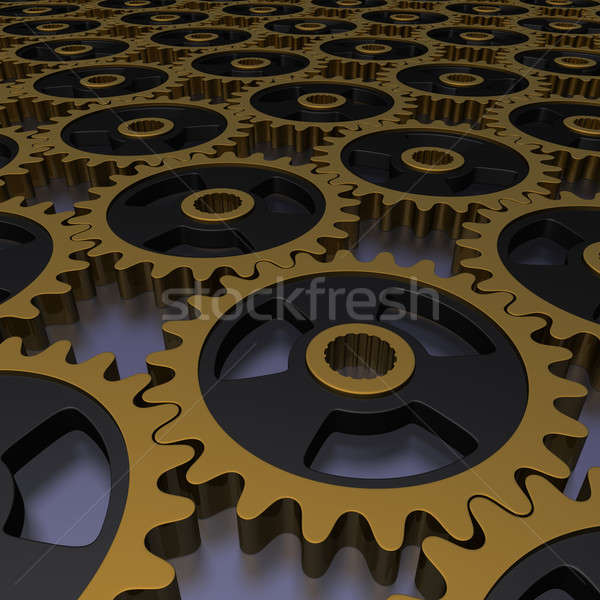 gears background Stock photo © almagami
