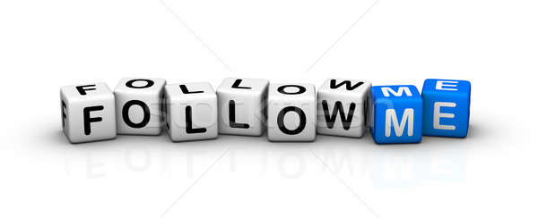 follow me! Stock photo © almagami