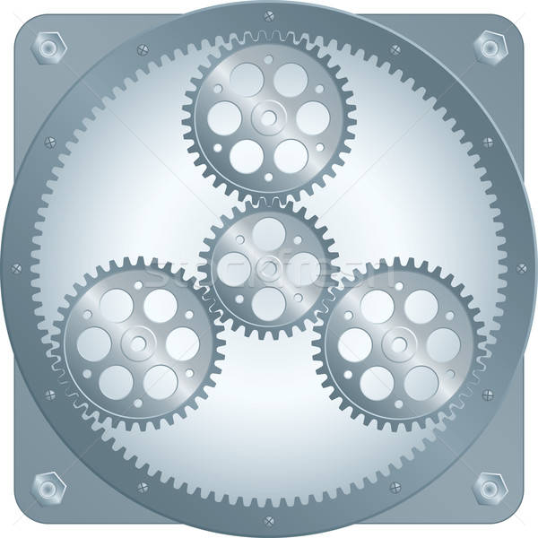 商业照片: 太阳 · 齿轮 · 时钟 · 技术 · 明星 · 产业