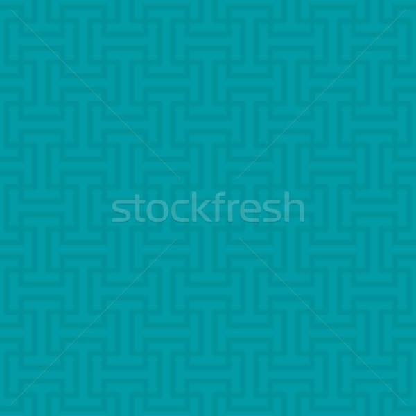 Turquoise Neutral Seamless Pattern for Modern Design in Flat Sty Stock photo © almagami