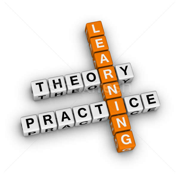 learning - theory and practice Stock photo © almagami