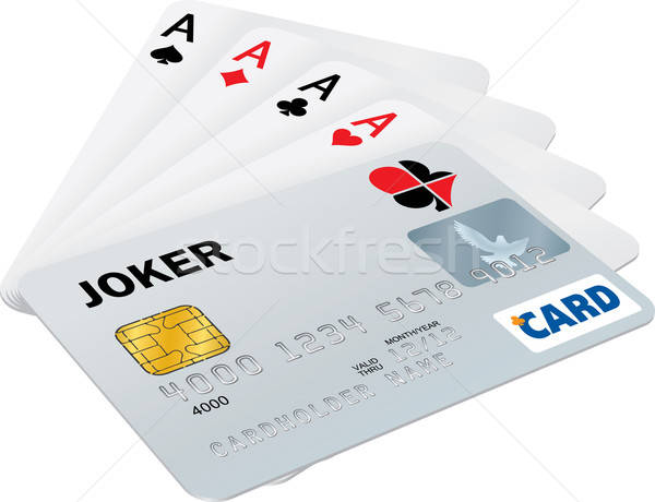 aces flush Stock photo © almagami