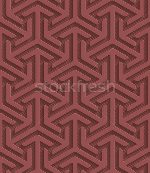 Marsala color perforated paper Stock photo © almagami