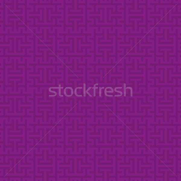 Purple Squares Modern Seamless Pattern. Stock photo © almagami