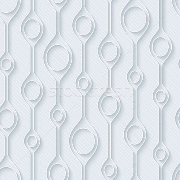 Light gray perforated paper. Stock photo © almagami