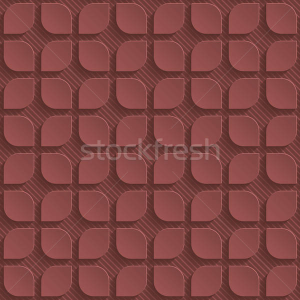 Marsala color perforated paper. Stock photo © almagami