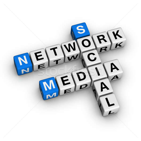 Stock photo: Social Media Network