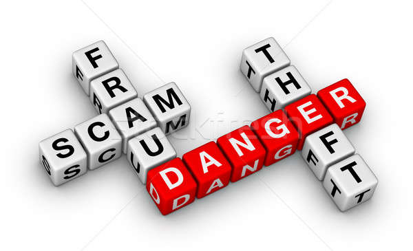 fraud, scam, theft Stock photo © almagami
