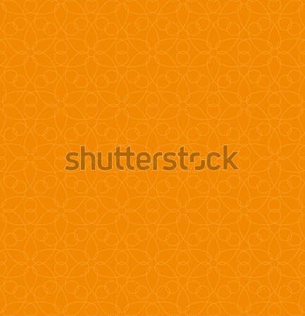 Stock photo: Neutral Seamless Linear Geometric Pattern.