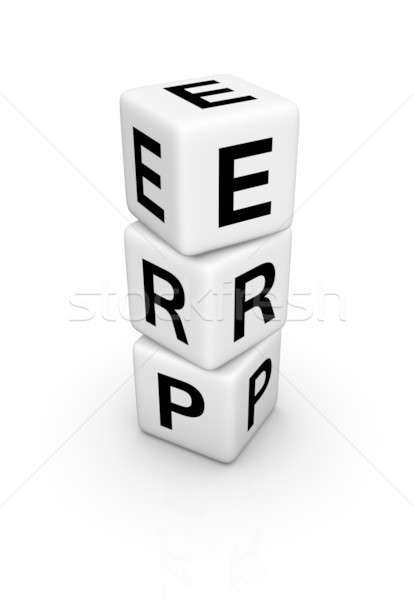 Enterprise Resource Planning (ERP) symbol Stock photo © almagami
