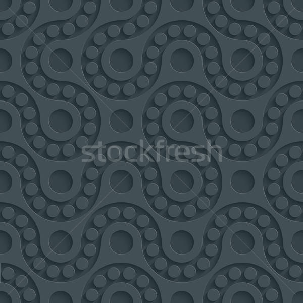 Foto stock: Escuro · papel · efeito · abstrato · 3D