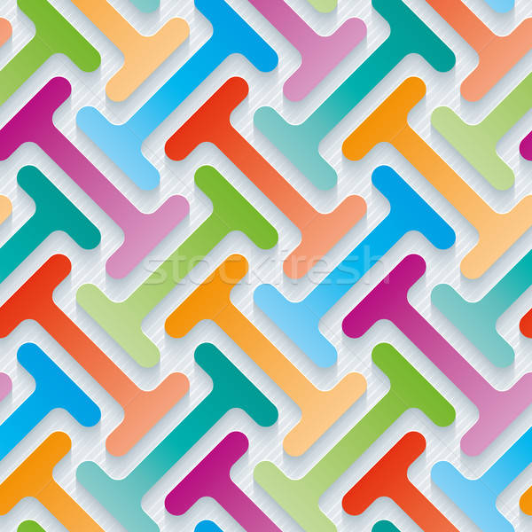 Multicolor 3d wallpaper. Stock photo © almagami