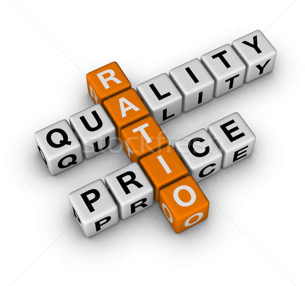 Stock photo: Quality and Price Ratio