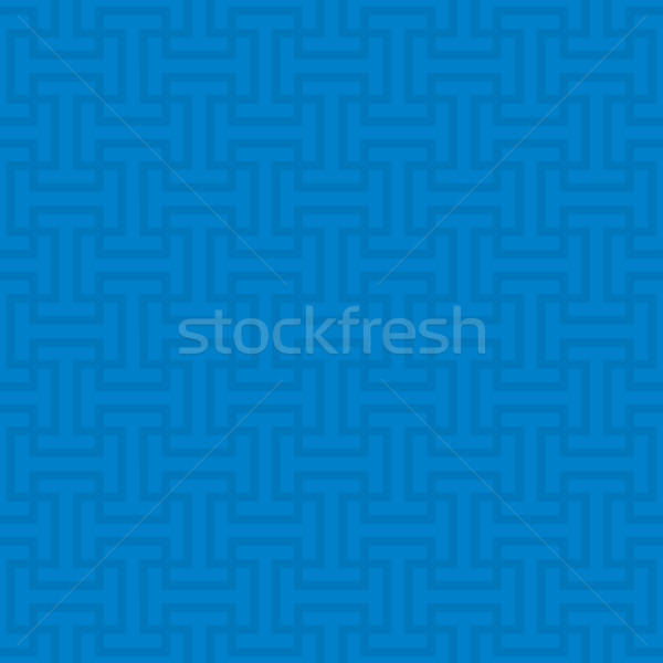 Blue Neutral Seamless Pattern for Modern Design in Flat Style. Stock photo © almagami