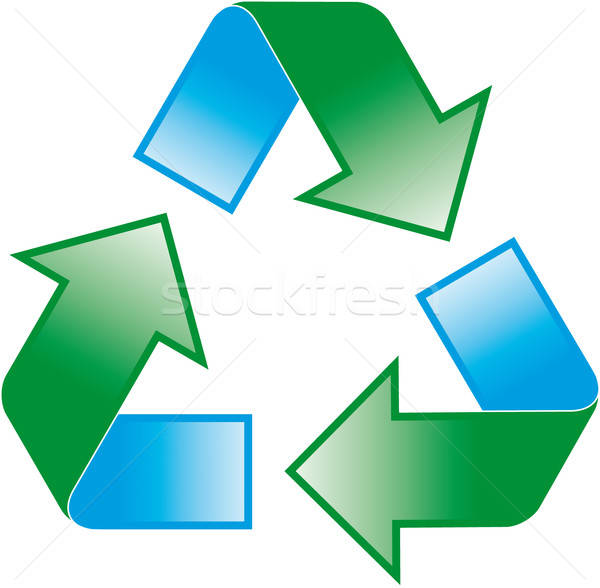 recycling symbol Stock photo © almagami