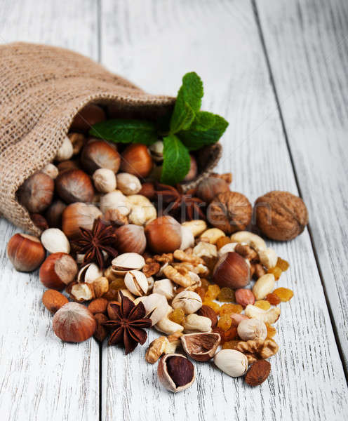 different types of nuts Stock photo © almaje