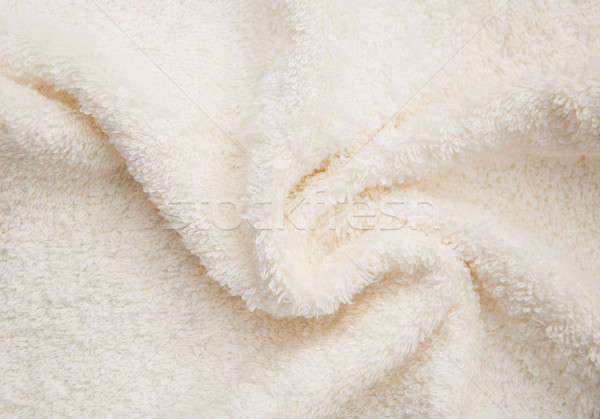Zdjęcia stock: Kąpieli · puszysty · ręcznik · tkaniny · kolor · spa