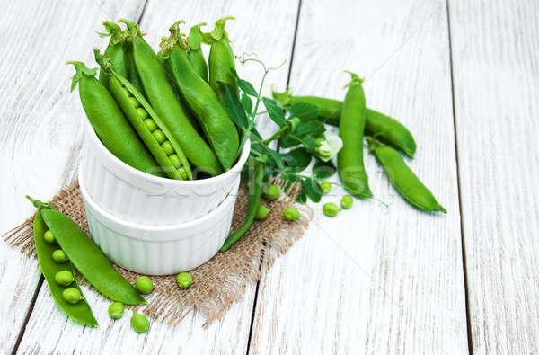 green peas on a table Stock photo © almaje