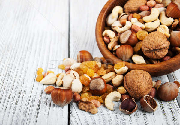 different types of nuts Stock photo © almaje