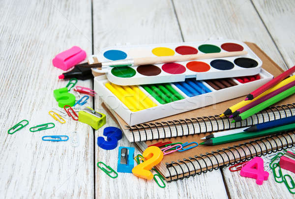 school office supplies Stock photo © almaje